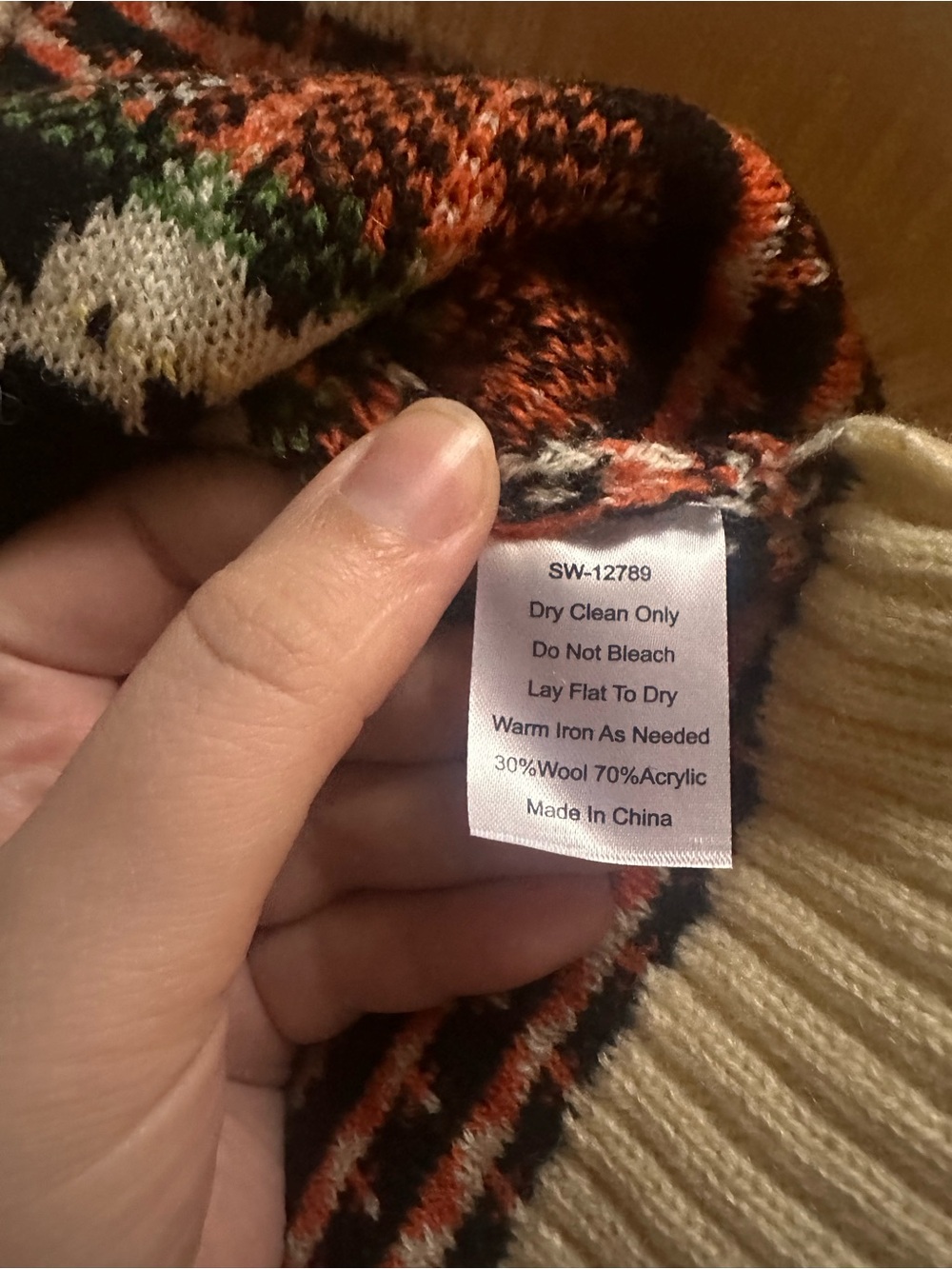 Kiel James Patrick the Scaredy Cat Halloween Sweater - Picture 5 of 10